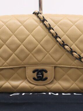 Chanel Matelasse Lambskin Chain Shoulder with Dustbag